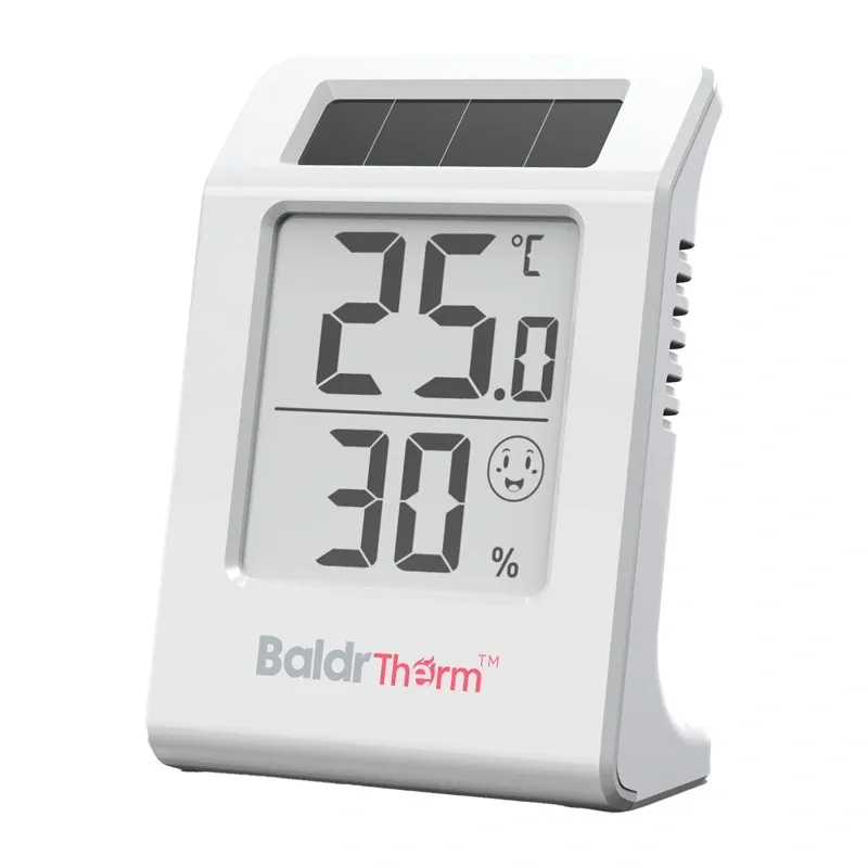 BALDRTHERM E0587TH Solar-Powered Thermohygrometer